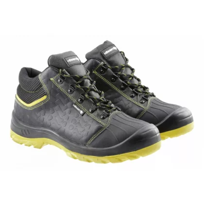   HÖGERT HT5K565-40 BERKEL védőcipő, magas S1P SRC fekete/sárga 40