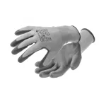   HÖGERT HT5K758-11 HUNTE bevonatú védőkesztyű sötétszürke/fekete 11