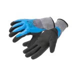   HÖGERT HT5K764-9 FILS 3/4 foam nitril bevonatú védőkesztyű kék/szürke/fekete 9