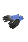 HÖGERT HT5K768-9 ZICHER szigetelt latex bevonatú kesztyű kék 9
