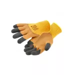   HÖGERT HT5K769-10 LYCK latex szigetelt bevonatú kesztyű narancssárga 10