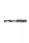 HÖGERT HT6D346 hatszögletű fúró, 1/4-hüvelyk, HSS acélból, Ø 6 mm, L=60 mm