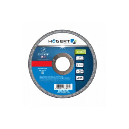 HÖGERT HT6D635 Metal csiszolókorongok 10 db 115x6,0x22,23