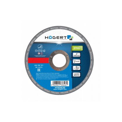 HÖGERT HT6D636 Fém csiszolókorongok  10 db 125x6,0x22,23