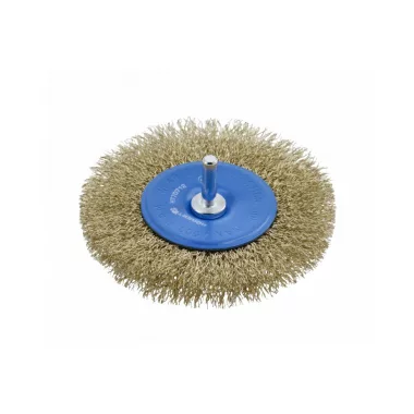 HÖGERT HT7D712 Drótkorong tengellyel 100 mm, sárgaréz huzal 0,3 mm HÖGERT HT7D712 Drótkorong tengellyel 100 mm, sárgaréz huzal 0,3 mm
