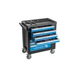   HÖGERT HT7G050 7 fiókos, oldalajtós szerszámos szekrény tartozékokkal, 544 db.