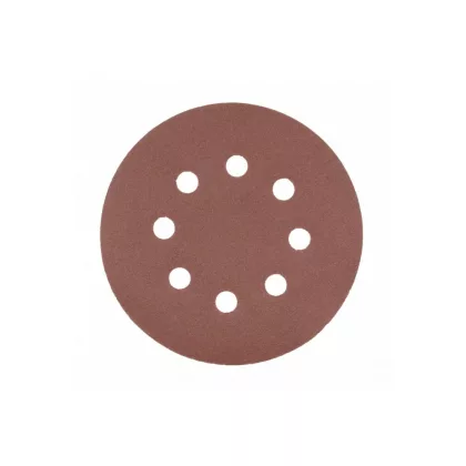 HÖGERT HT8D122 Csiszolókorong lyukakkal  5db 125MM G80 5db