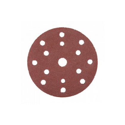   HÖGERT HT8D133 Csiszolótárcsa furatokkal fémhez/fához 150mm G100 5db