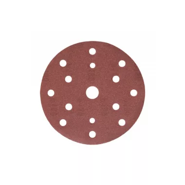 HÖGERT HT8D136 Csiszolótárcsa furatokkal fémhez/fához 150mm G180 5db