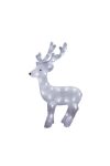 HOME KDA 30 Akril rénszarvas, IP44, hidegfehér/ melegfehér, 36,5 x 63 cm