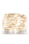 Home KKL512DWW DOT LED-es fényfüzér, 500db melegfehér LED, 35m hosszú, 8+4 funkció, átlátszó vezeték, adapteres tápellátás, beltéri kivitel
