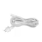   Home KSHW5 hálózati csatlakozókábel, 5 m, fehér, kül- és beltéri kivitel