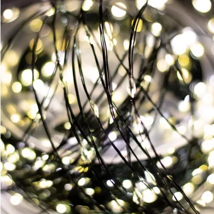   Home ML1500WW micro LED-es fényfüzér, 150 m, 1500db melegfehér micro LED, 8 program, időzítés, hálózati adapter, távirányító, kül- és beltéri kivitel