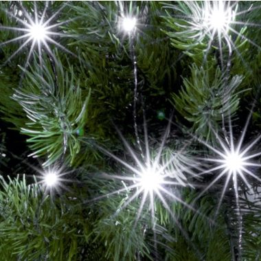 Home ML26WH micro LED fényfüzér, beltéri kivitel, 20 db hidegfehér micro LED, 1,9 m füzérhossz, elemes