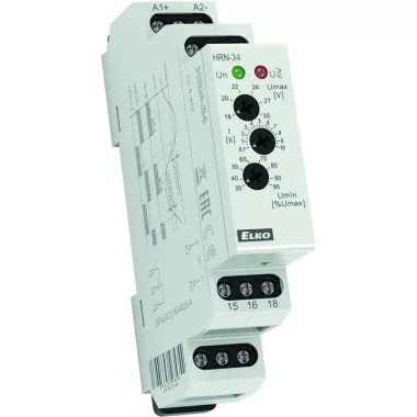 Elko HRN-34 - Feszültségfigyelő relé 6-30V
