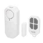   Home HS12 ajtó és ablakriasztó, távirányítható, 4 in 1 multifunkciós védelem, belépésjelző, nyitvahagyott ajtó figyelmeztetés, szabályozható hangerő
