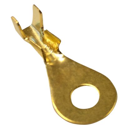   TRACON HSZ4 Sajtolható szigeteletlen szemes saru, sárgaréz 1-2,5mm2, M4