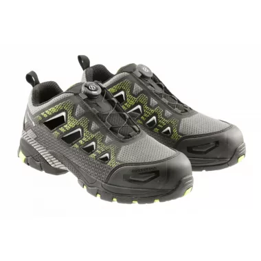 HÖGERT HT5K580-42 PAGLAU biztonsági szandál LACE SYSTEM S1PS SR FO fekete/zöld 42