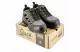 HÖGERT HT5K580-42 PAGLAU biztonsági szandál LACE SYSTEM S1PS SR FO fekete/zöld 42