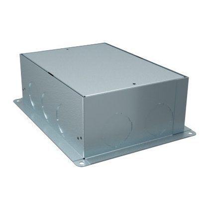   SCHNEIDER INS52002 UNICA SYSTEM+ Süllyesztődoboz, 12-16 modulos padlódobozhoz, fém