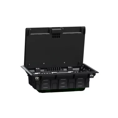 SCHNEIDER INS52124 UNICA SYSTEM+ Padlódoboz, 16 modulos, műanyag