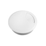   SCHNEIDER INS61211 UNICA SYSTEM+ Bútorba süllyeszthető kábelkivezető, 80 mm, fehér