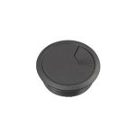   SCHNEIDER INS61215 UNICA SYSTEM+ Bútorba süllyeszthető kábelkivezető, 60 mm, fekete