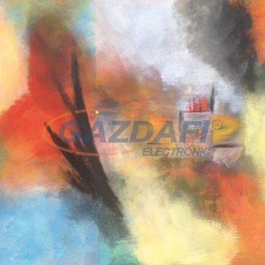 TECHNOTHERM ISP-AL 10 450 Infrapanel, 0,45kW, "absztrakt 10" nyomtatott, porszórt felület