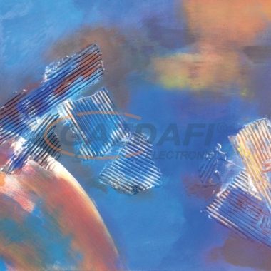 TECHNOTHERM ISP-AL 3 750 Infrapanel, 0,75kW, "absztrakt 3" nyomtatott, porszórt felület