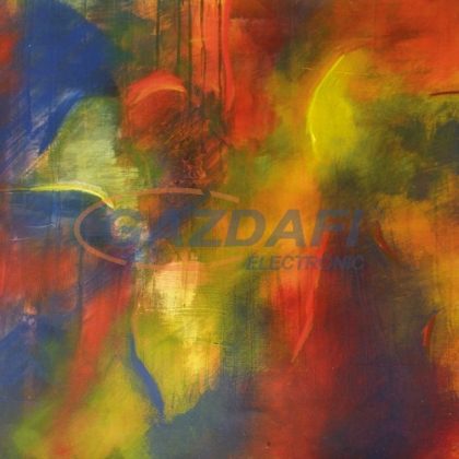   TECHNOTHERM ISP-AL 6 450-RF Infrapanel, 0,45kW, "absztrakt 6" nyomtatott, porszórt felület, külső termosztáttal vezérelhető