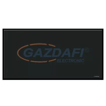 TECHNOTHERM ISP-B 450 RF Infrapanel, 0,45kW, fekete, porszórt felület, külső termosztáttal vagy interneten vezérelhető TECHNOTHERM ISP-B 450 RF Infrapanel, 0,45kW, fekete, porszórt felület, külső termosztáttal vagy interneten vezérelhető