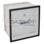 TRACON ISZ96-230 Üzemóra számláló 96×96mm, 230V AC