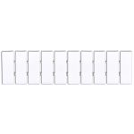 TRACON J4 Jelölőlapka TSKA, TSKB sorozatkapocshoz, (10 modul), W=4mm TSKA1,5..
