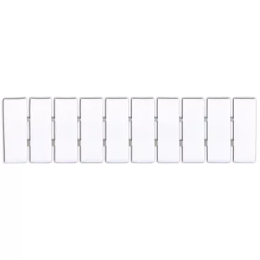 TRACON J4 Jelölőlapka TSKA, TSKB sorozatkapocshoz, (10 modul), W=4mm TSKA1,5..