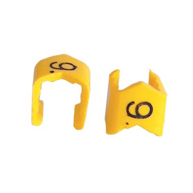 TRACON J48P Vezetékjelölő (8 szám)vezetékre pattintható 4-10mm2