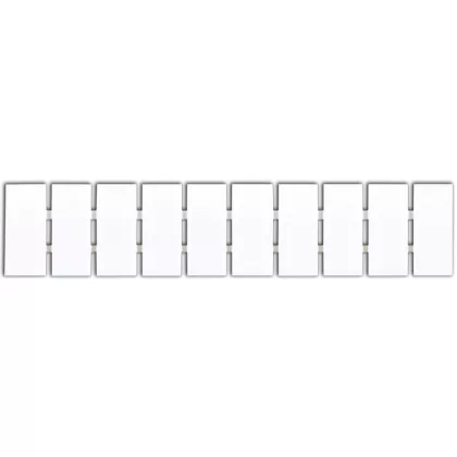   TRACON J8 Jelölőlapka TSKA, TSKB sorozatkapocshoz, (10 modul), W=8mm TSKA6..,