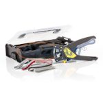   JOKARI J60000 Quadro Multifunkciós érvéghüvely prés és kábelcsupaszító szett