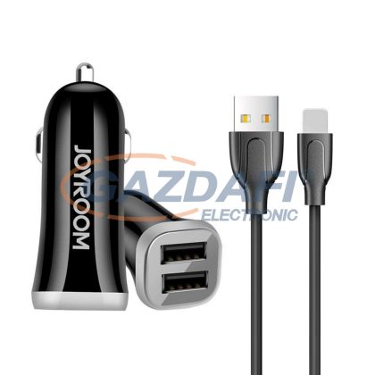    JOYROOM 21981 Încărcător auto 2xUSB + cablu de date micro USB
