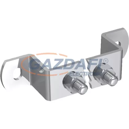   J. PRÖPSTER 910305 földelősín 195/30x3,5mm, 4 csatl.hely, V2A