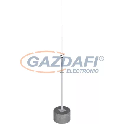   J. PRÖPSTER 912208 felfogó oszlop beton talpazattal V2A 18m