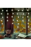 HOME KAF 50C LED/WW LED-es jégcsap fényfüggöny, 0.81 m, melegfehér