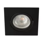   KANLUX 22434 DALLA DTL-B dekorációs keret dekorációs keret max 10W 12V AC; 12V DC; 220-240V AC Gx5,3/GU10 IP20 fekete