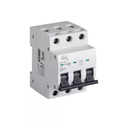 KANLUX 23165 KMB6-C40/3 Háromfázisú kismegszakító , 400 V KANLUX 23165 KMB6-C40/3 Háromfázisú kismegszakító , 400 V