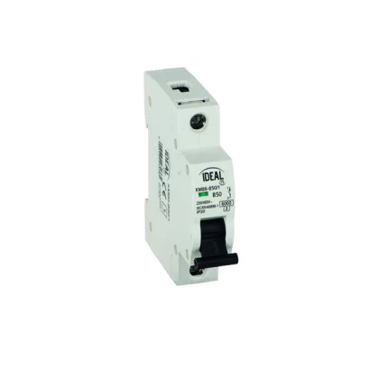 KANLUX 23176 KMB6-B50/1 Egyfázisú kismegszakító , 230-400 V KANLUX 23176 KMB6-B50/1 Egyfázisú kismegszakító , 230-400 V