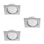   KANLUX 23844 TRIBIS II L C spot lámpa szett króm 3x max. 10W süllyesztett IP20