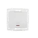   KANLUX 24726 DOMO 01-1140-202 jelzőfényesalternatív kapcsoló fehér
