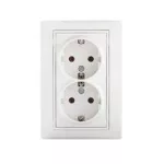 KANLUX 24740 DOMO 01-1270-102 Dupla dugalj komplett fehér