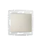   KANLUX 24779 DOMO 01-1070-203 Kereszt váltó kapcsoló (107) krém