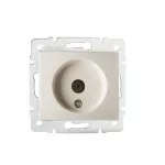   KANLUX 24801 DOMO 01-1290-003 antennacsatlakozó TV aljzat átmenő krém