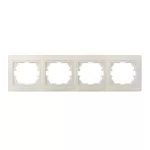   KANLUX 24824 DOMO 01-1490-003 Négyes keret, vízszintes krém